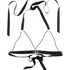 Top de bralette chain, Negro