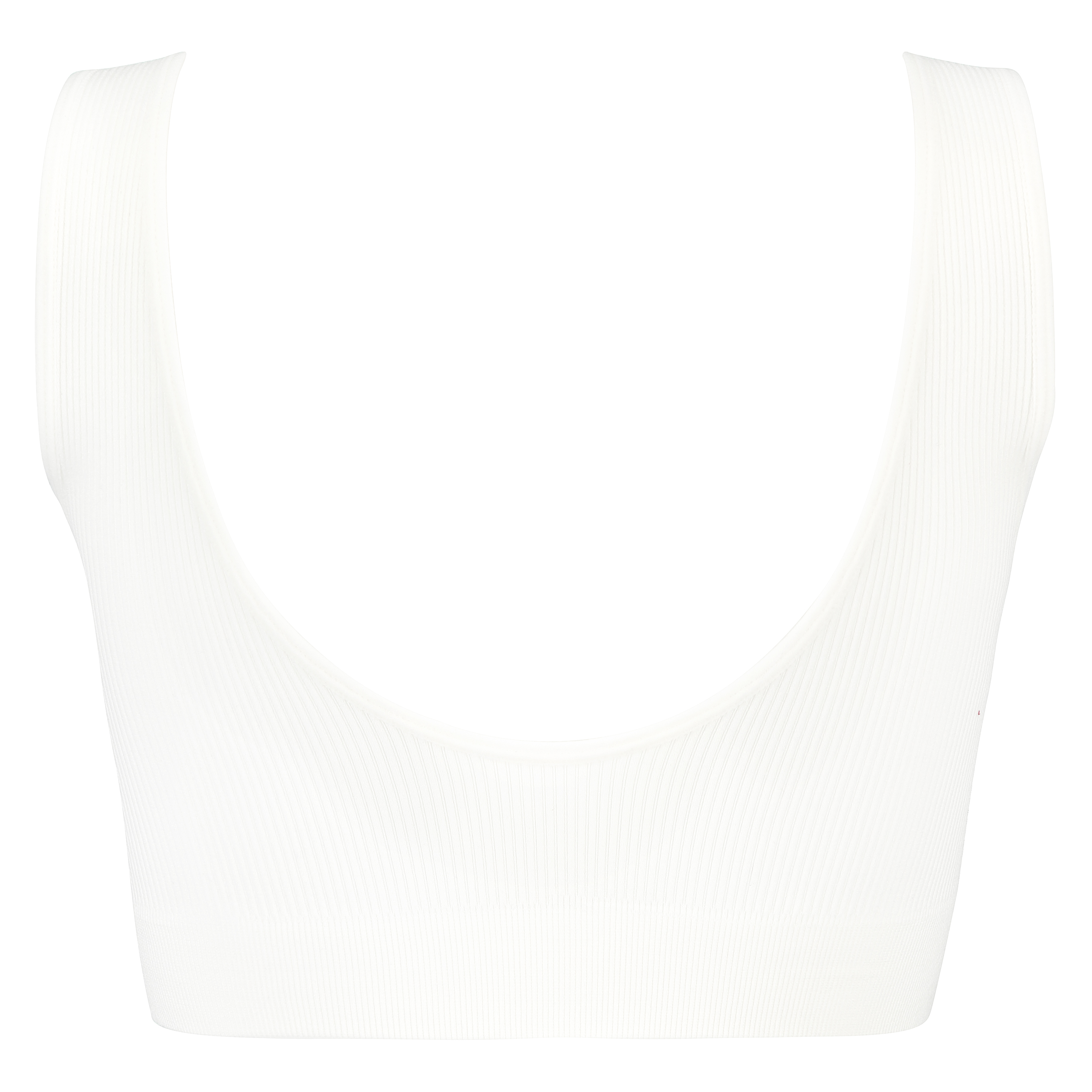 Bralette sin costuras, Blanco, main