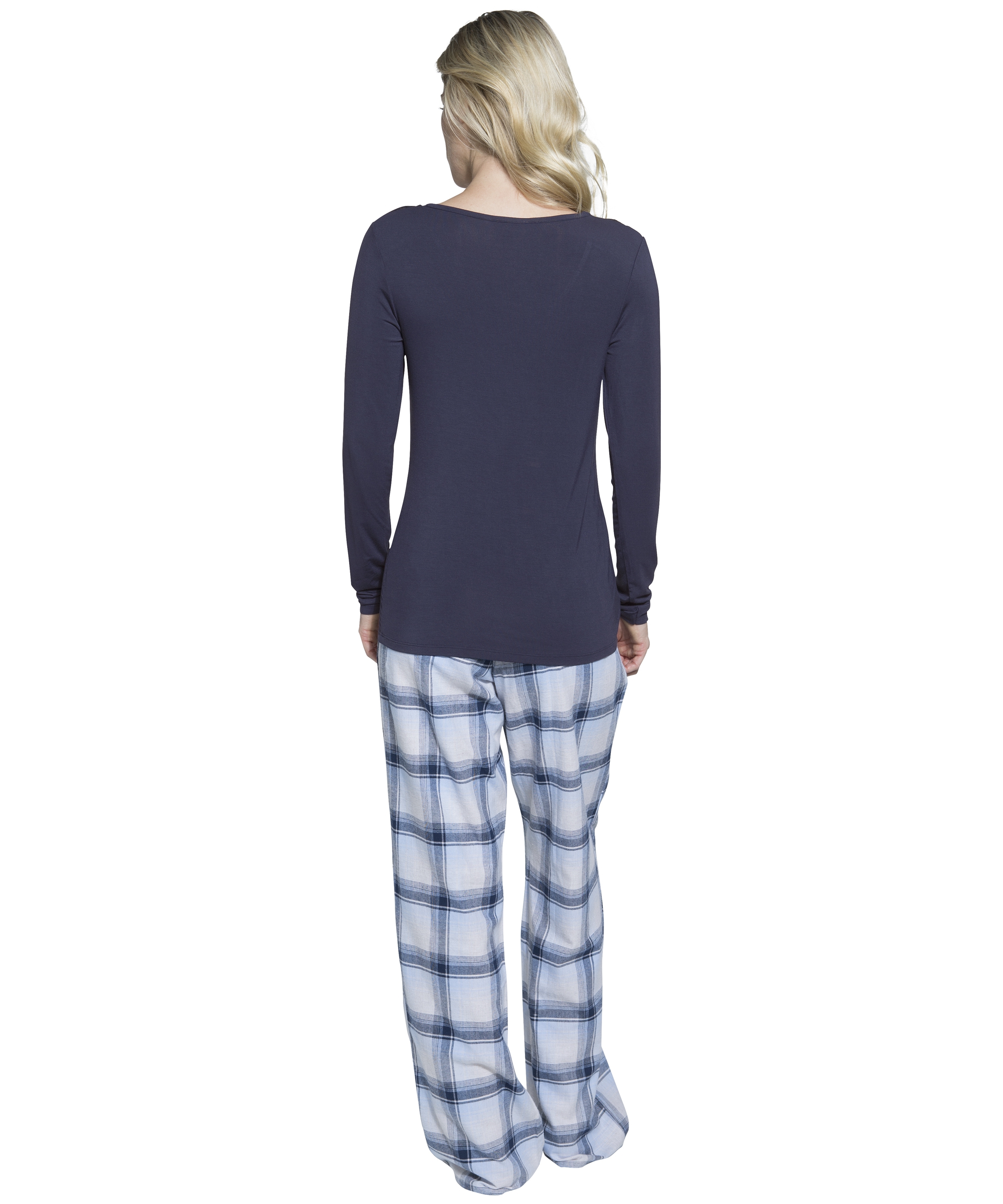 Shyla Pants Flower, Azul, main