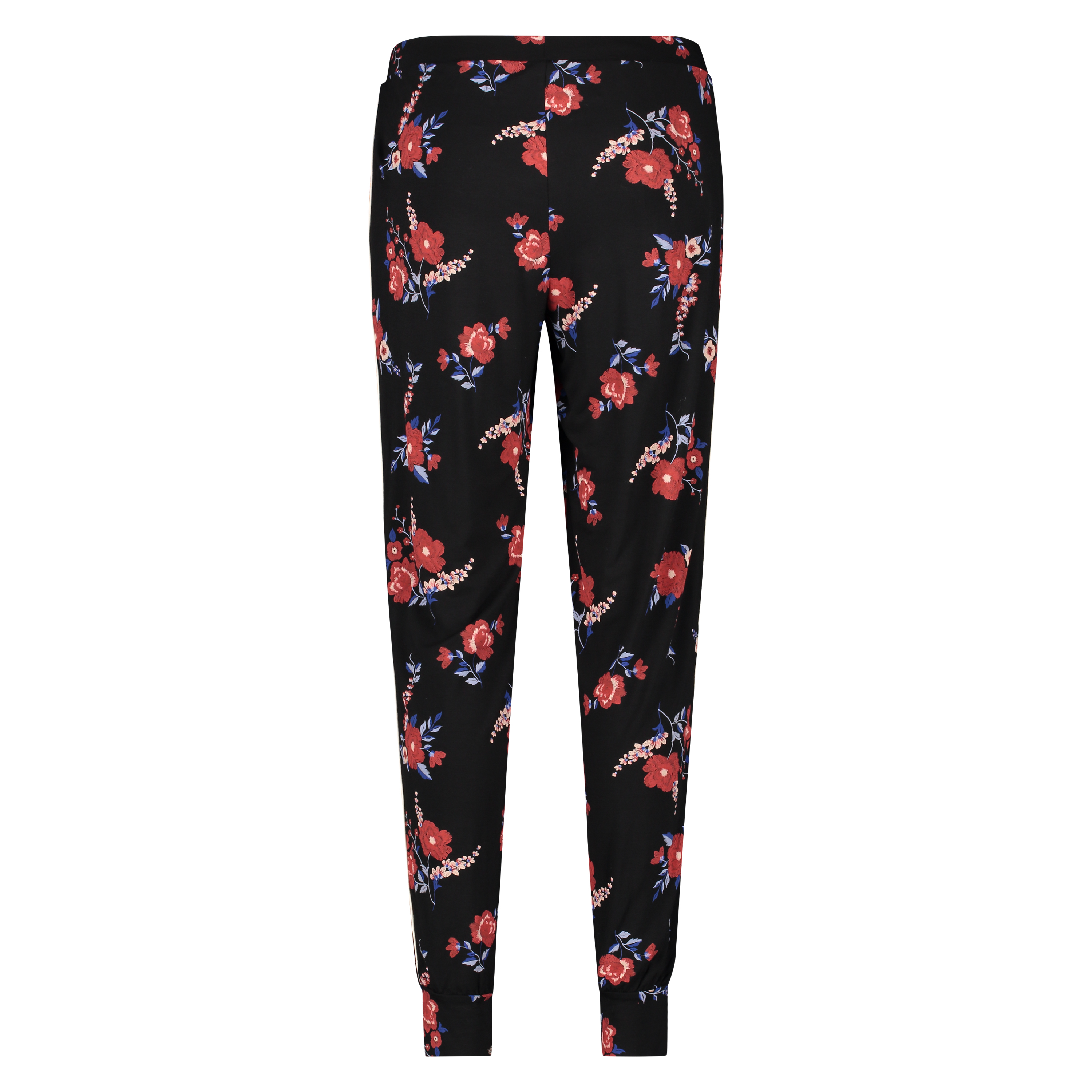 Pantal&oacute;n de pijama de tejido de punto, Negro, main