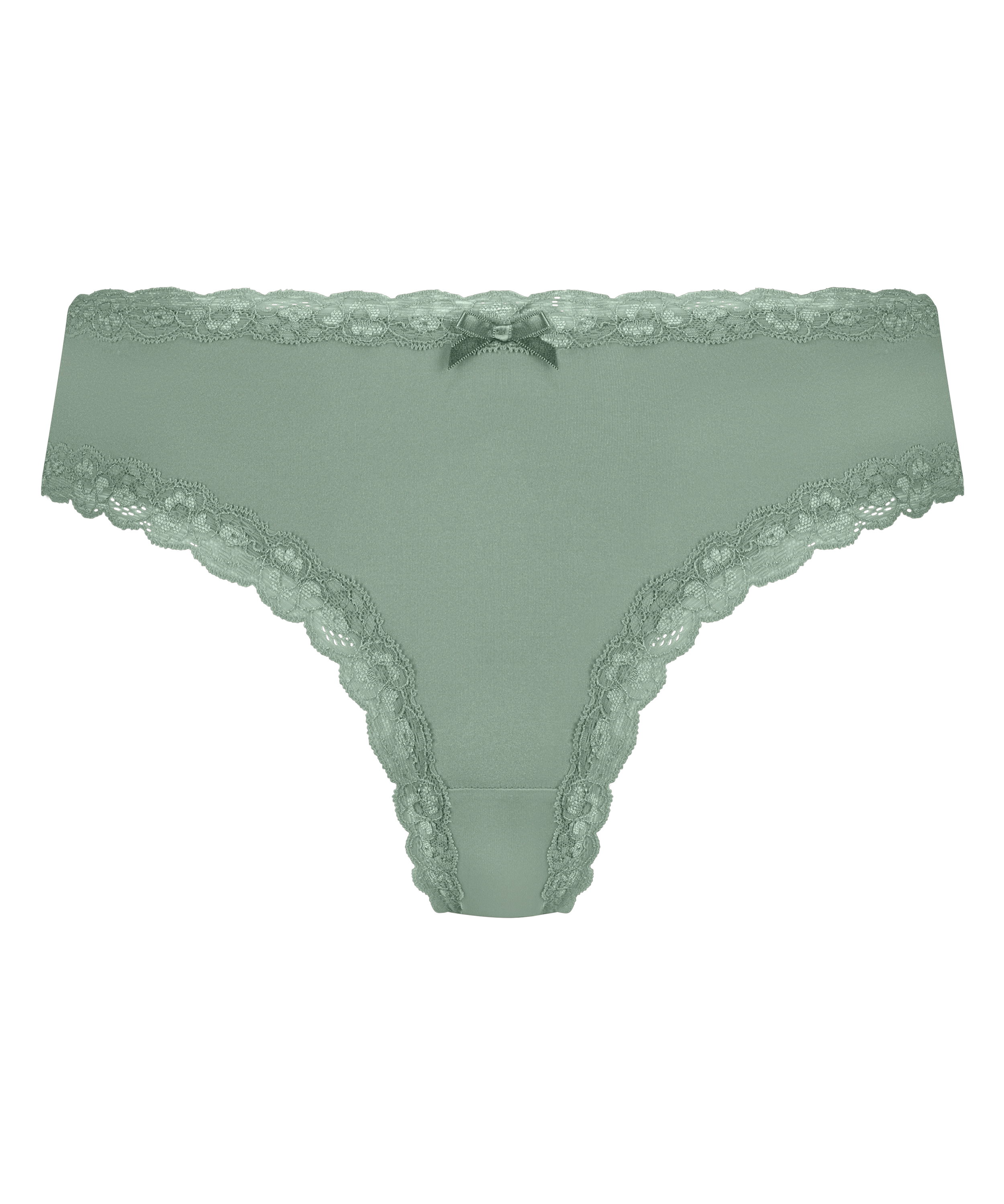 Brasile&ntilde;a en forma de V burn-out mesh, Verde, main