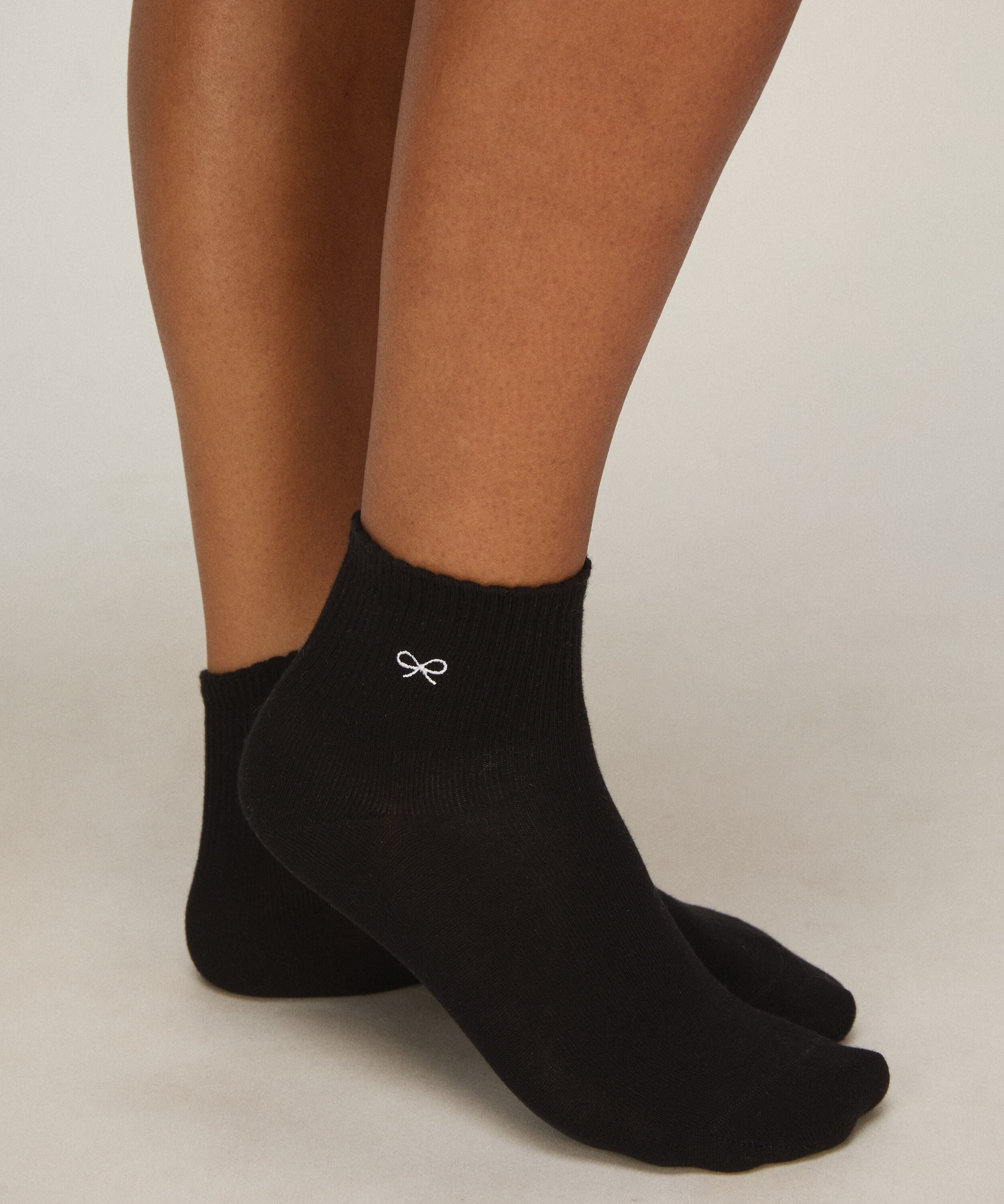 Pack de 2 Pares de Calcetines de Algodón Half Crew