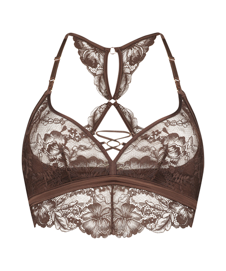 Bralette Patrice, Marrón