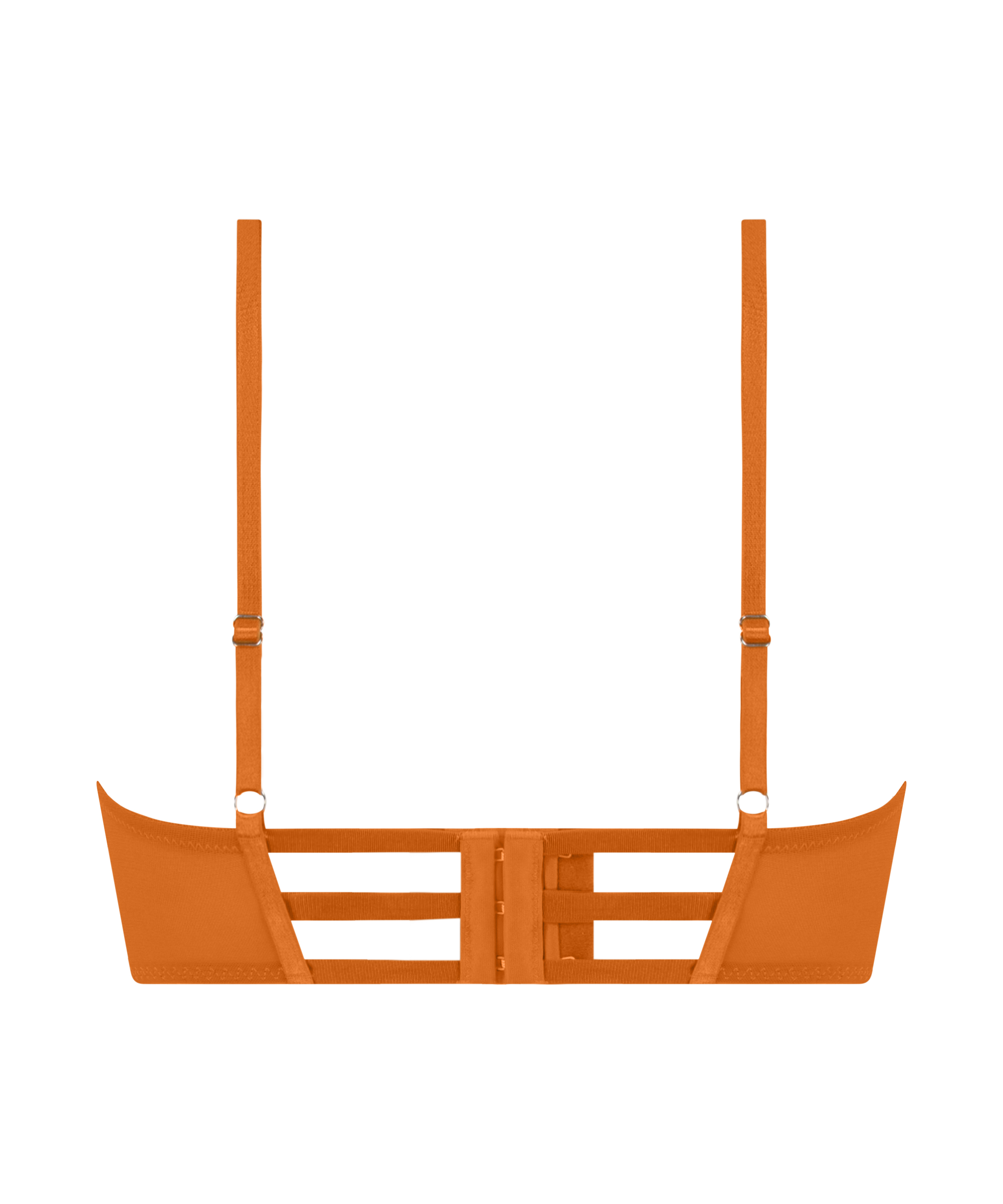 Sujetador longline con aros preformado Vera, Naranja, main