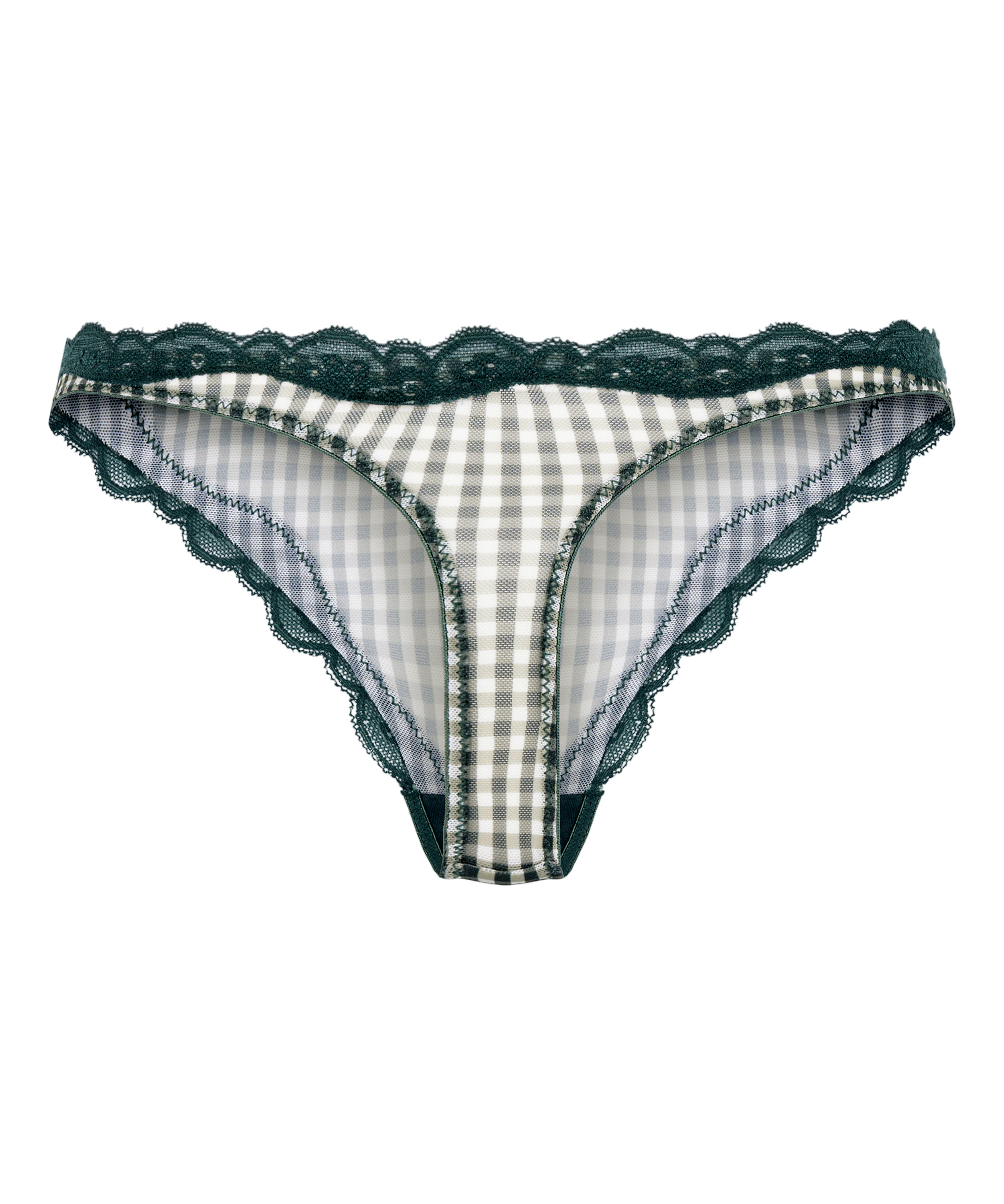 Tanga de tiro alto Liz, Verde, main