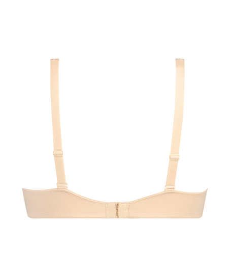 Sujetador de aros no preformado Satin Fleece, Beige