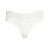 Tanga bóxer Diva, Blanco