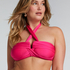 Crop top de bikini Naples, Rosa