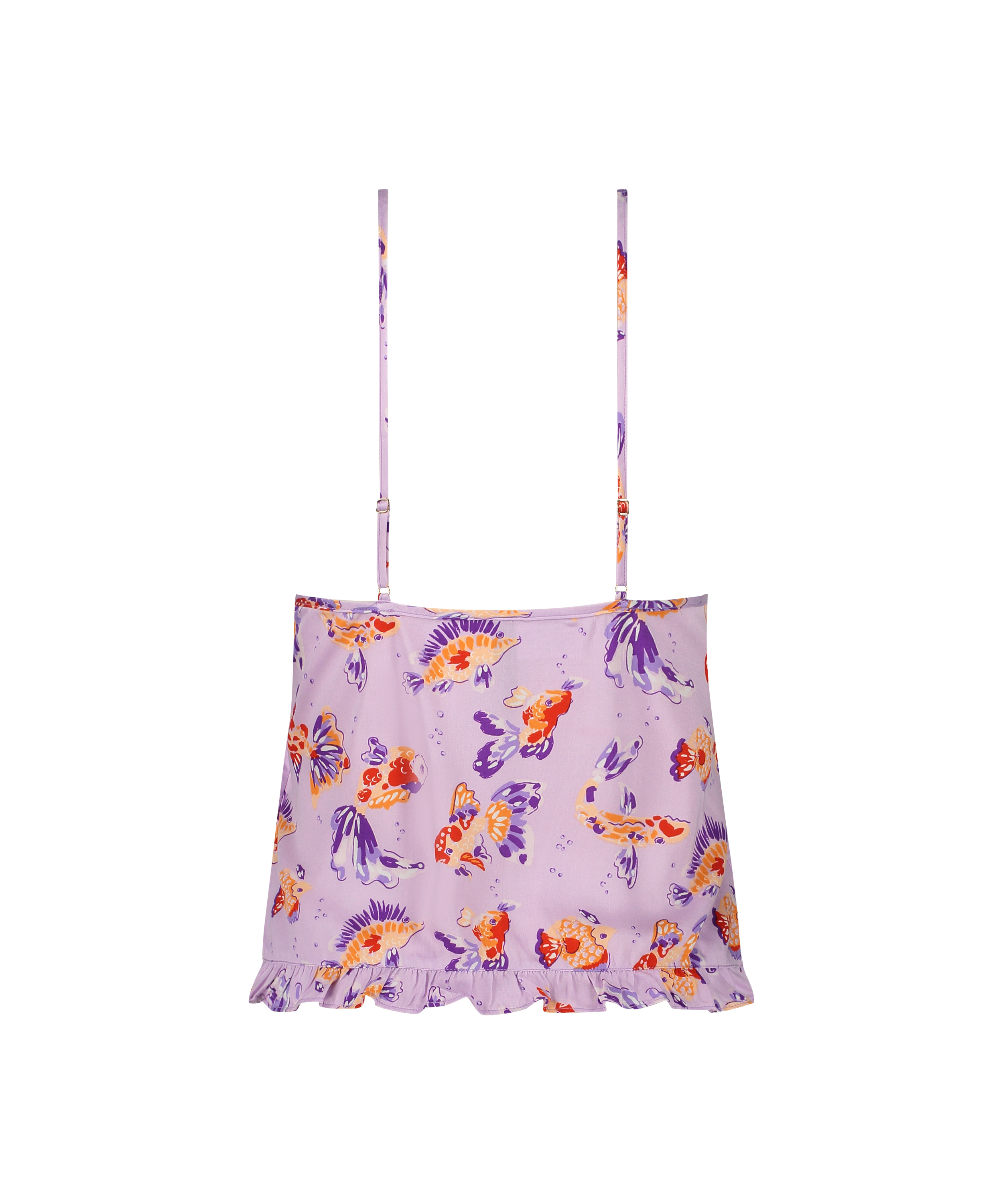 Top de tirantes Satin, Morado, main