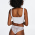 Brasileña Invisible Lace Back, Blanco