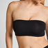 Bandeau Bralette Smooth, Negro
