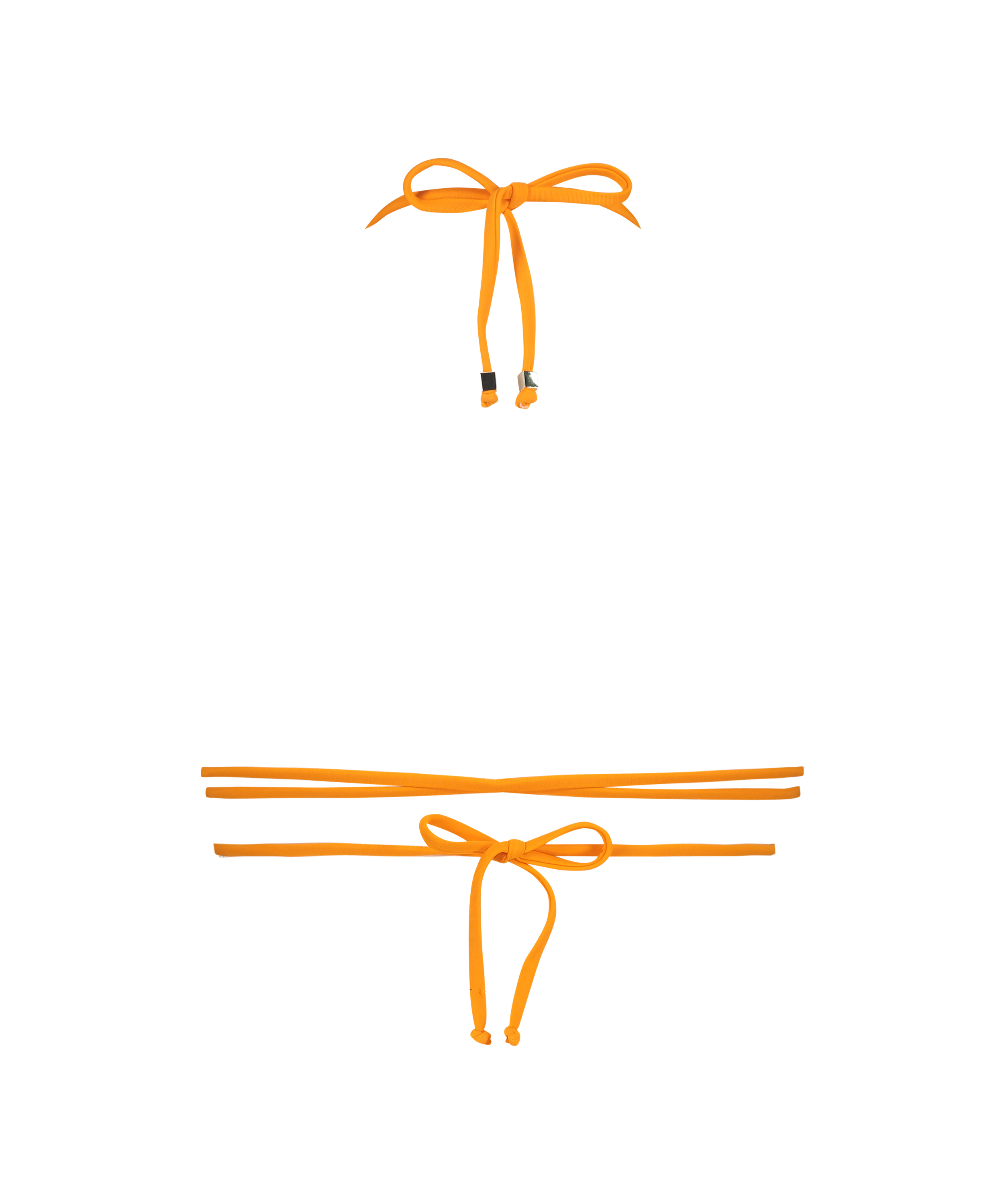 Top de bikini triangular Doha, Naranja, main
