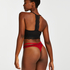 Tanga de corte bajo Cantaine, Rojo