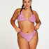 Top de bikini triangular Tasmania, Morado