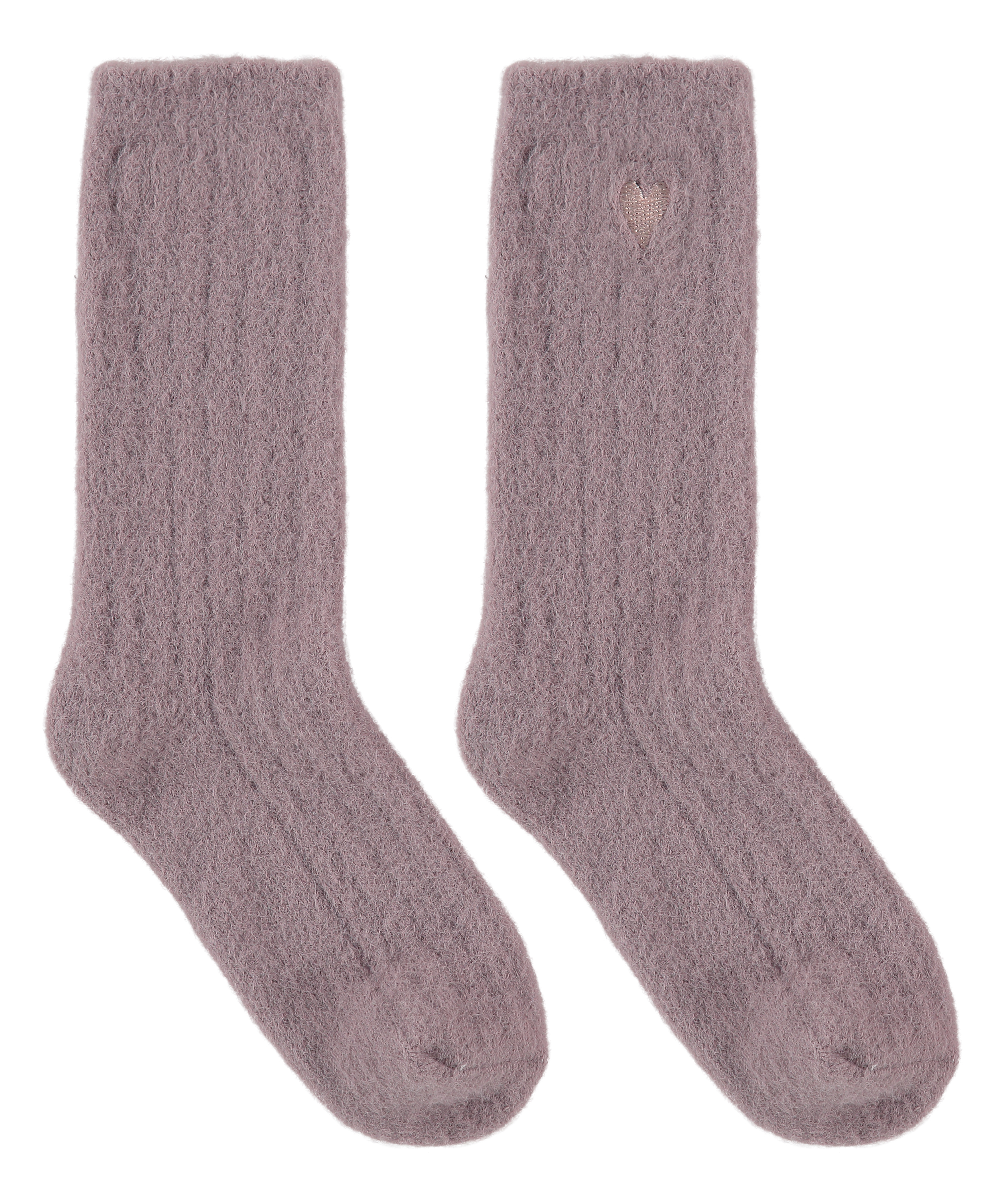 Calcetines Fluffy, Morado, main