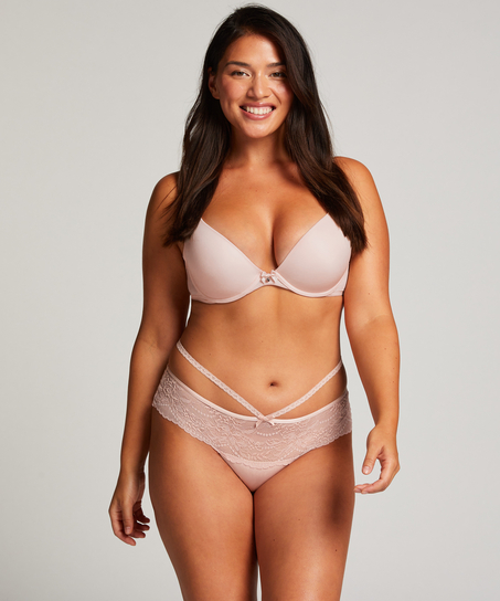 Tanga b&oacute;xer Francesca, Rosa