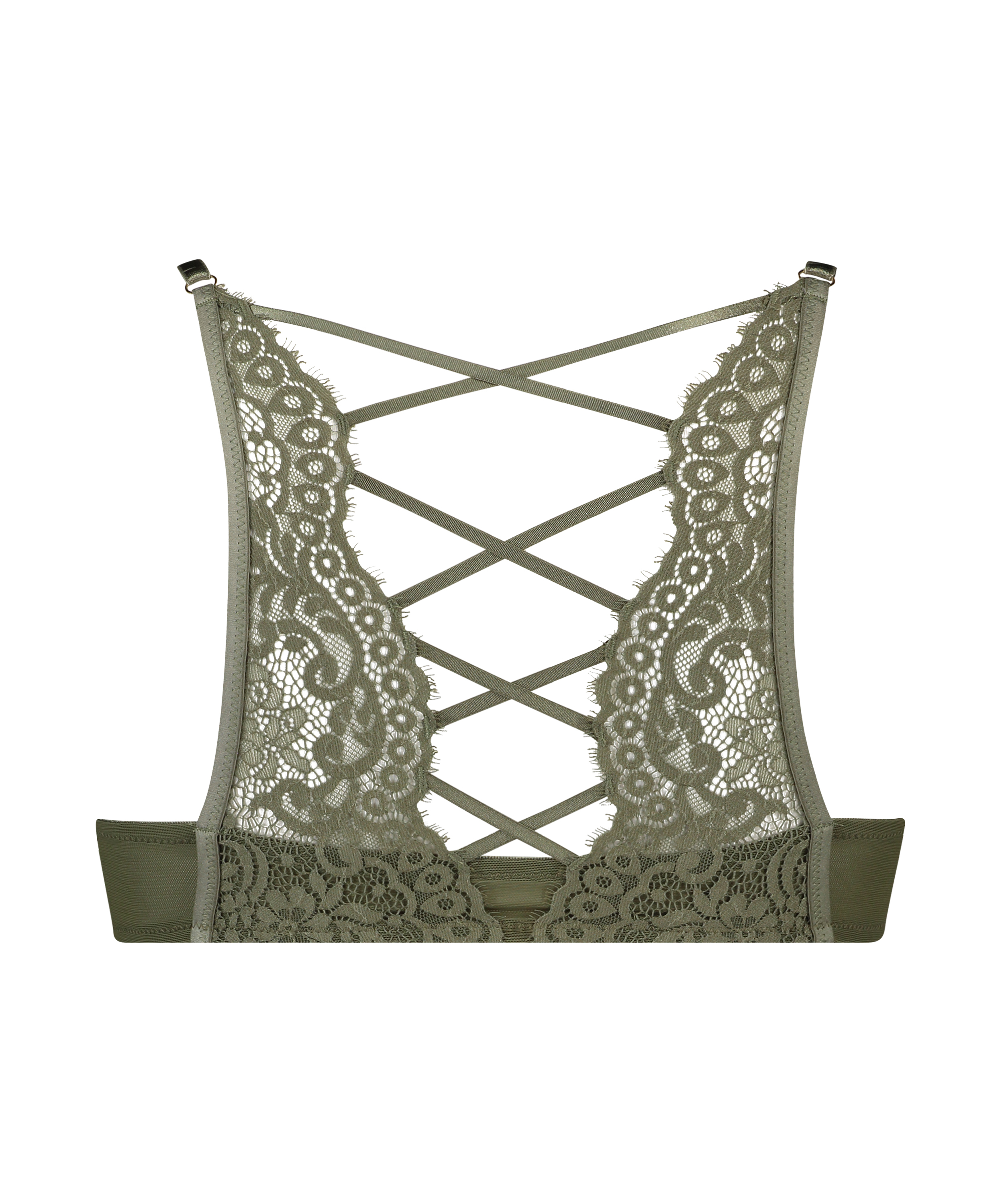 Sujetador push-up con aros y relleno Cardi, Verde, main