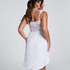 Vestido lencero Nora Lace, Blanco