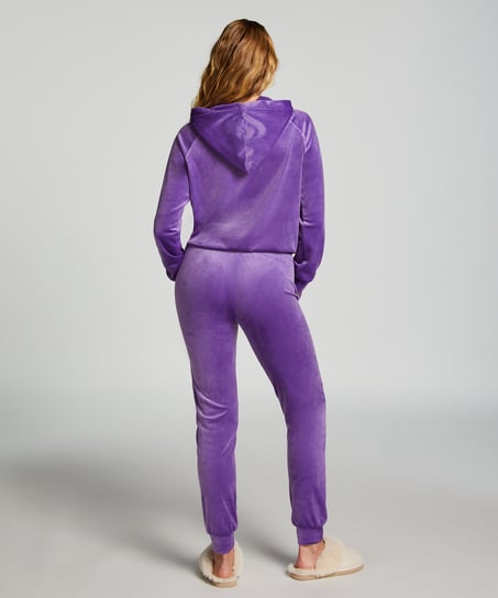 Top de terciopelo, Morado