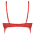 Sujetador longline de aros preformado Yves, Rojo