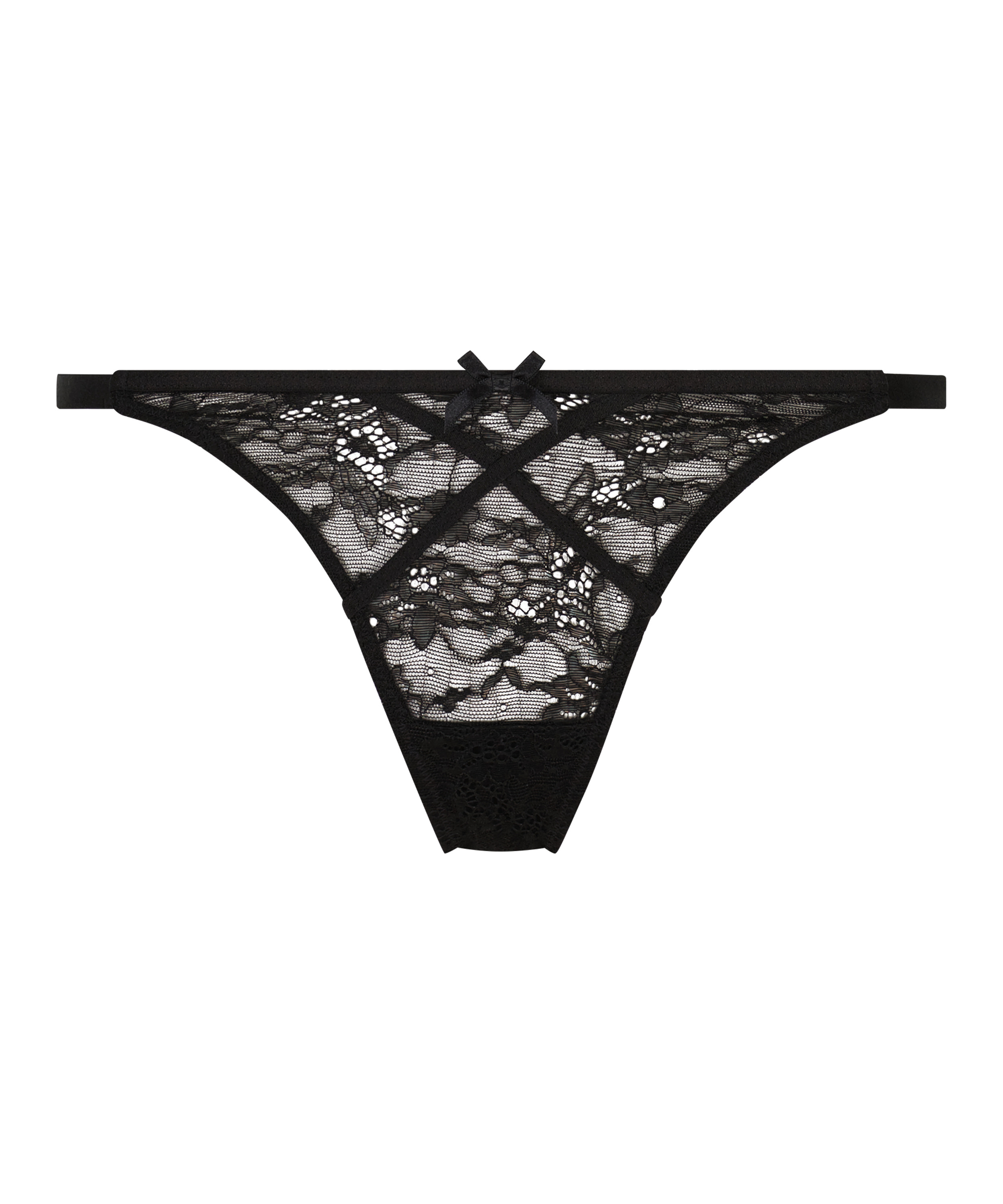 Tanga de tiro alto Corby, Negro, main
