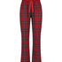 Tall Pantalones de pijama de franela, Rojo