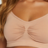 Strappy top sin costuras, Beige