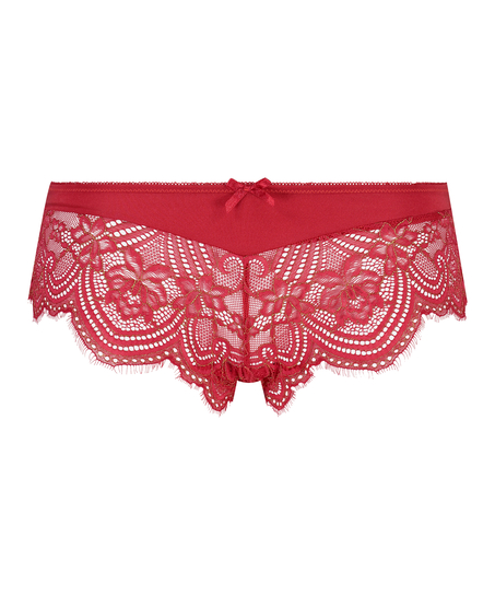 Braguita brasile&ntilde;a short Selena, Rojo