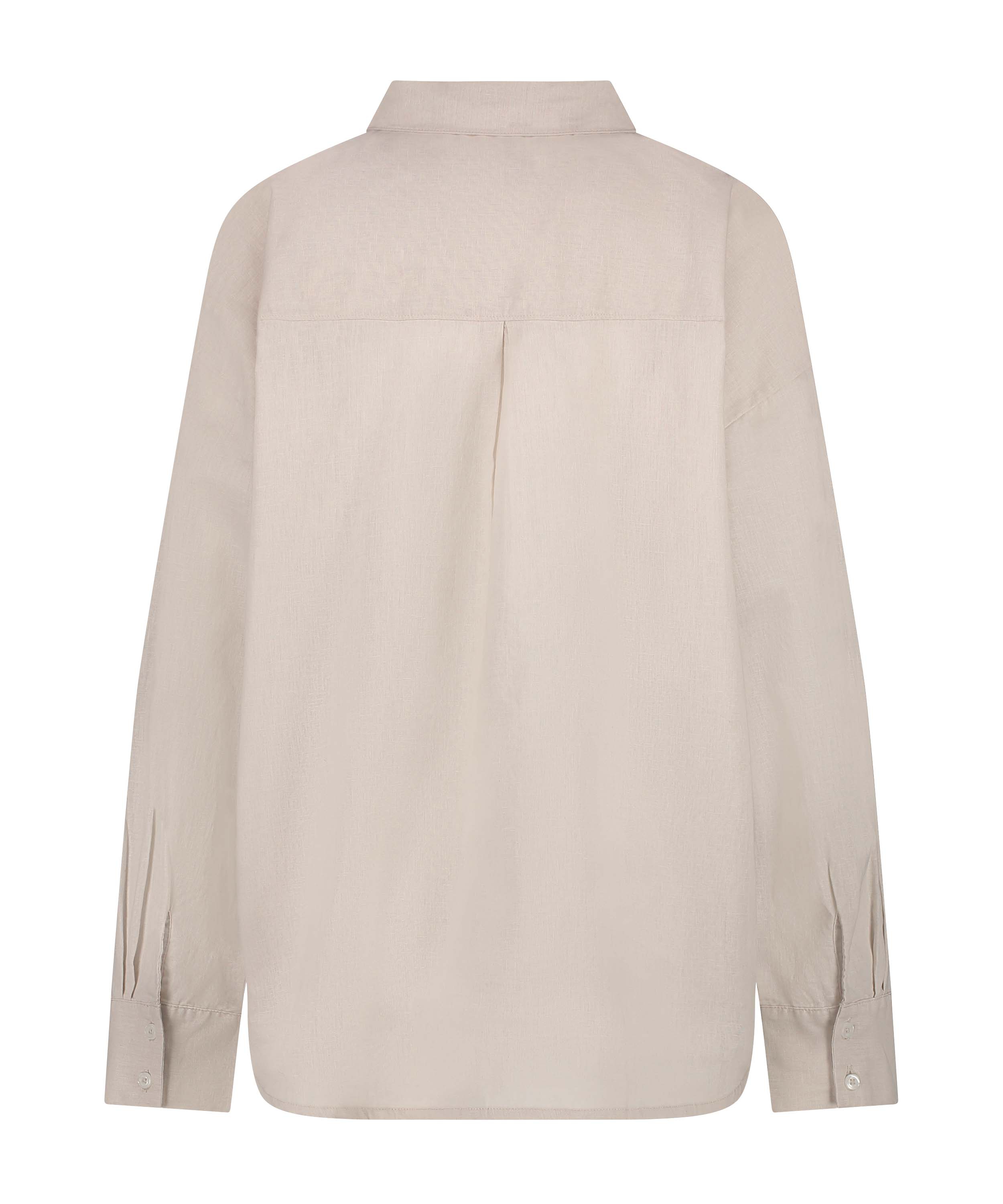 Top de pijama Lino, Beige, main