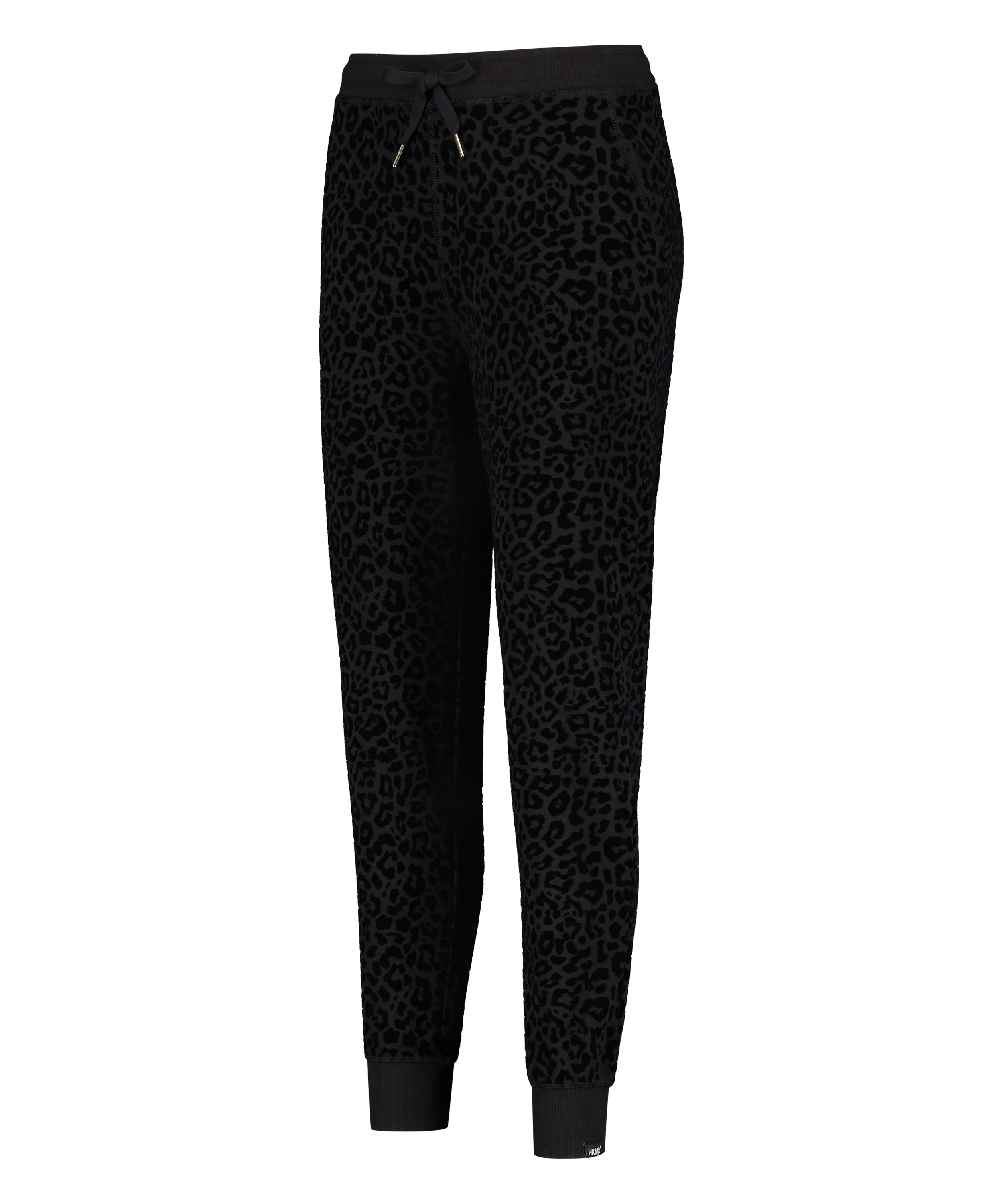 Pantalones de deporte HKMX Leopard, Negro, main
