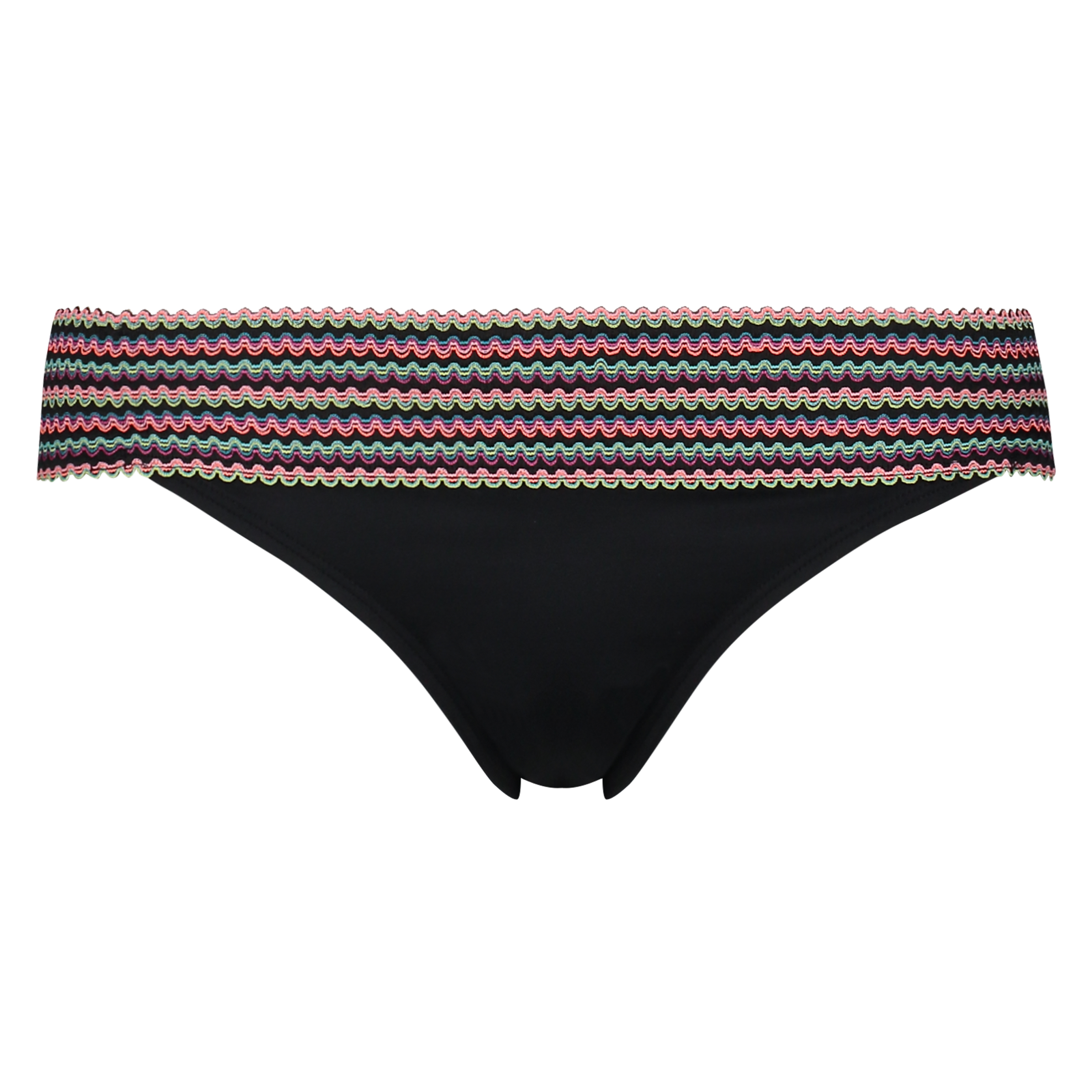 Atrevida braguita de bikini Paradise, Negro, main