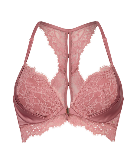 Sujetador push-up de aros preformado Cecile, Rosa