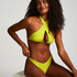 Braguita de Bikini de Corte Alto Luxe, Verde