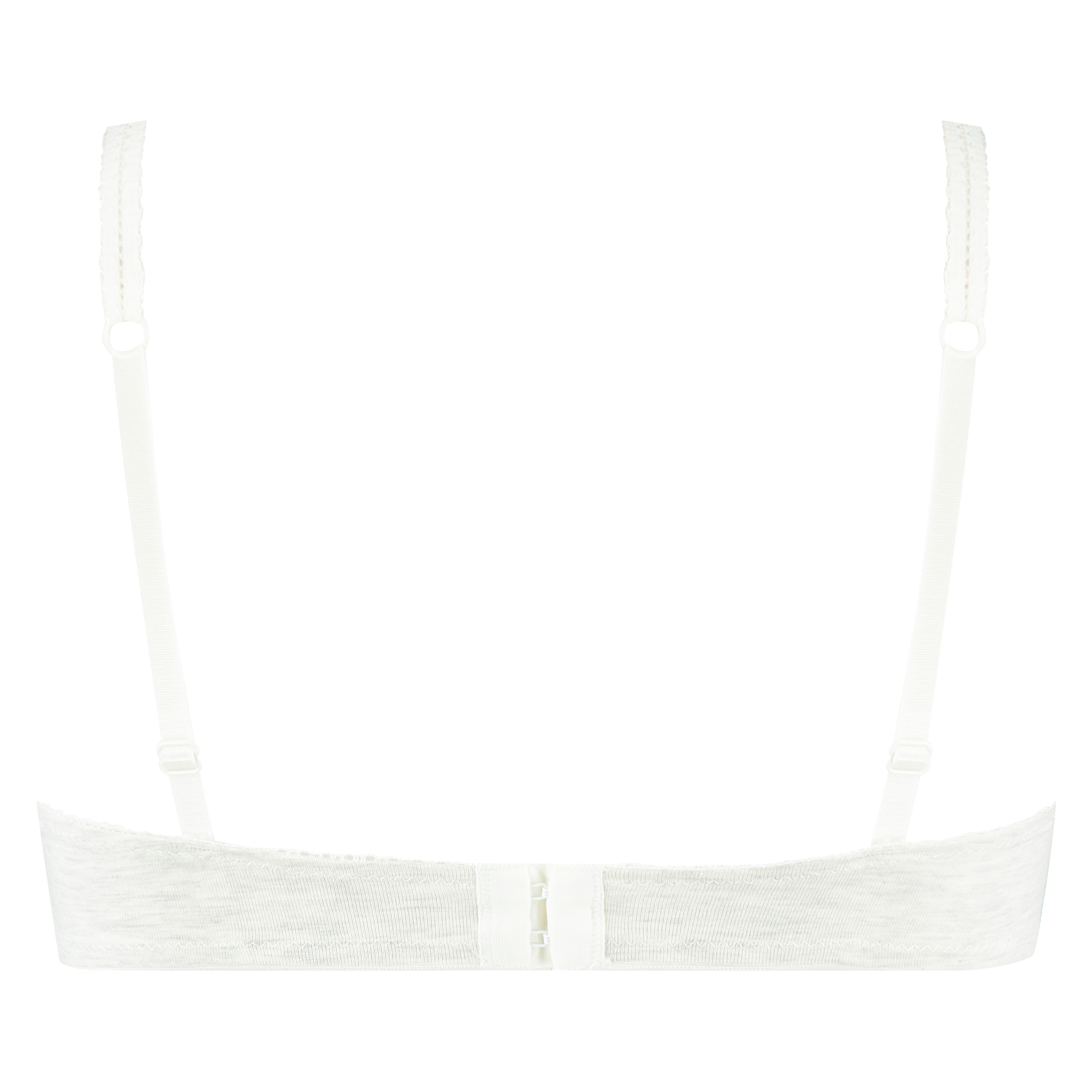 Sujetador de aros preformada de algod&oacute;n Secret Lace, Gris, main