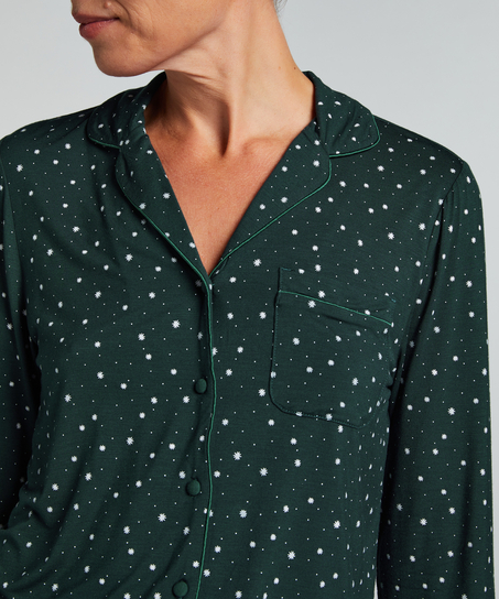 Chaqueta de manga larga de jersey Essentil, Verde