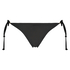 Tanga de bikini Sunset Dream, Negro