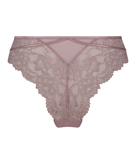 Braguita brasileña de corte alto Meghan, Morado