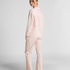 Top de pijama Algodón Poplin, Rosa