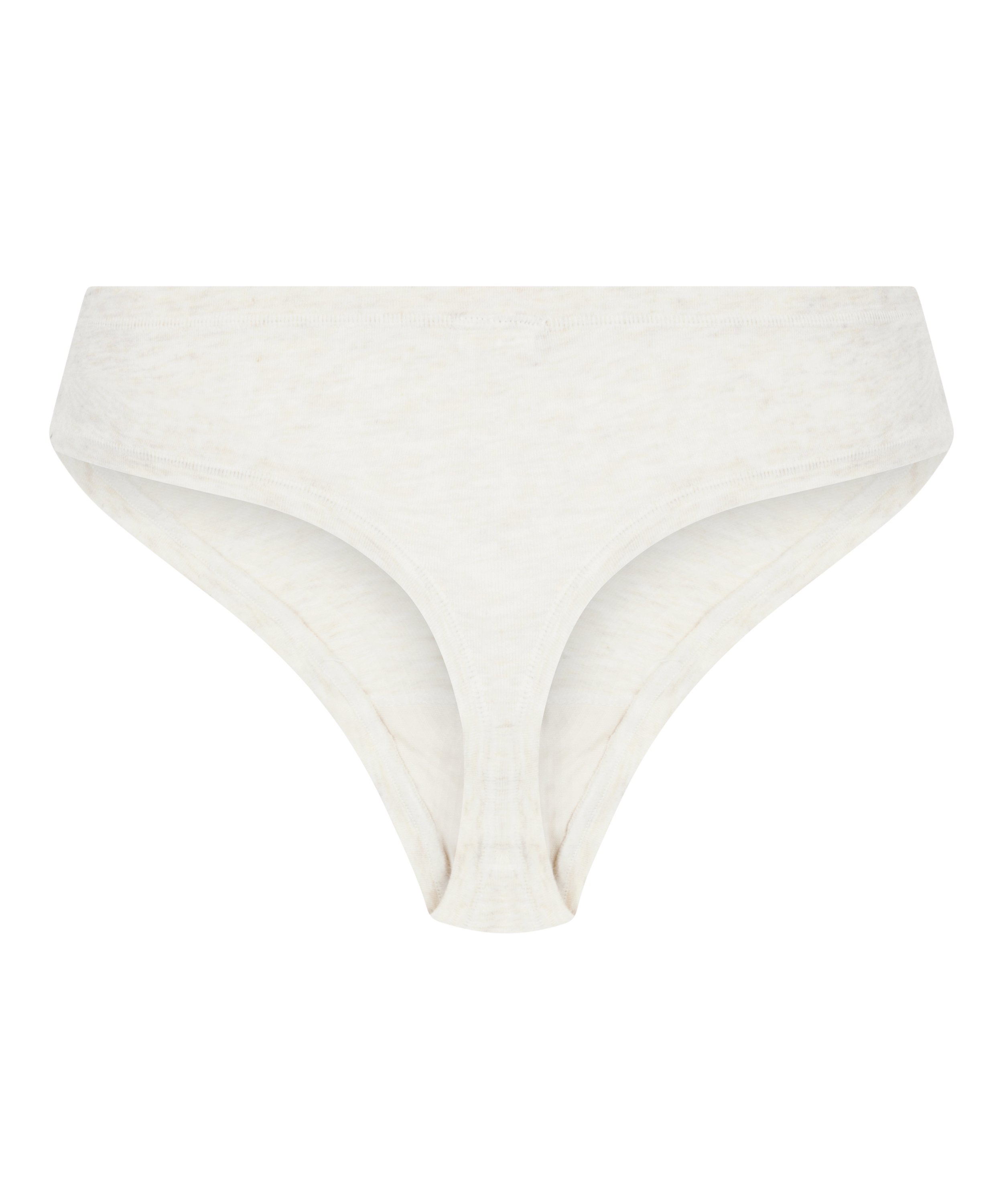 Tanga de algodón suave, Beige, main