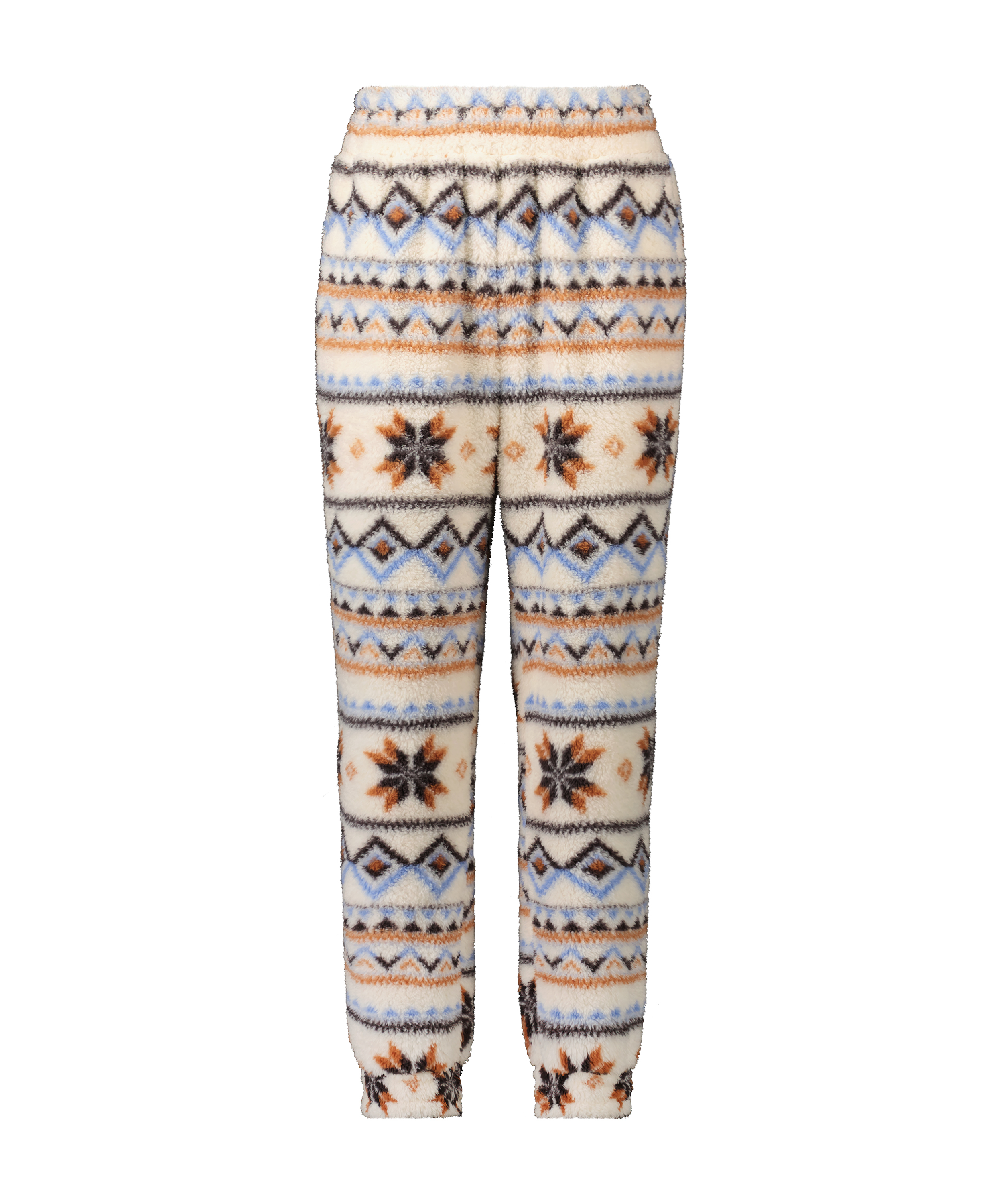 Pantalones deportivos Fleece, Blanco, main