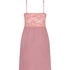 Vestido lencero Nora Lace, Rosa