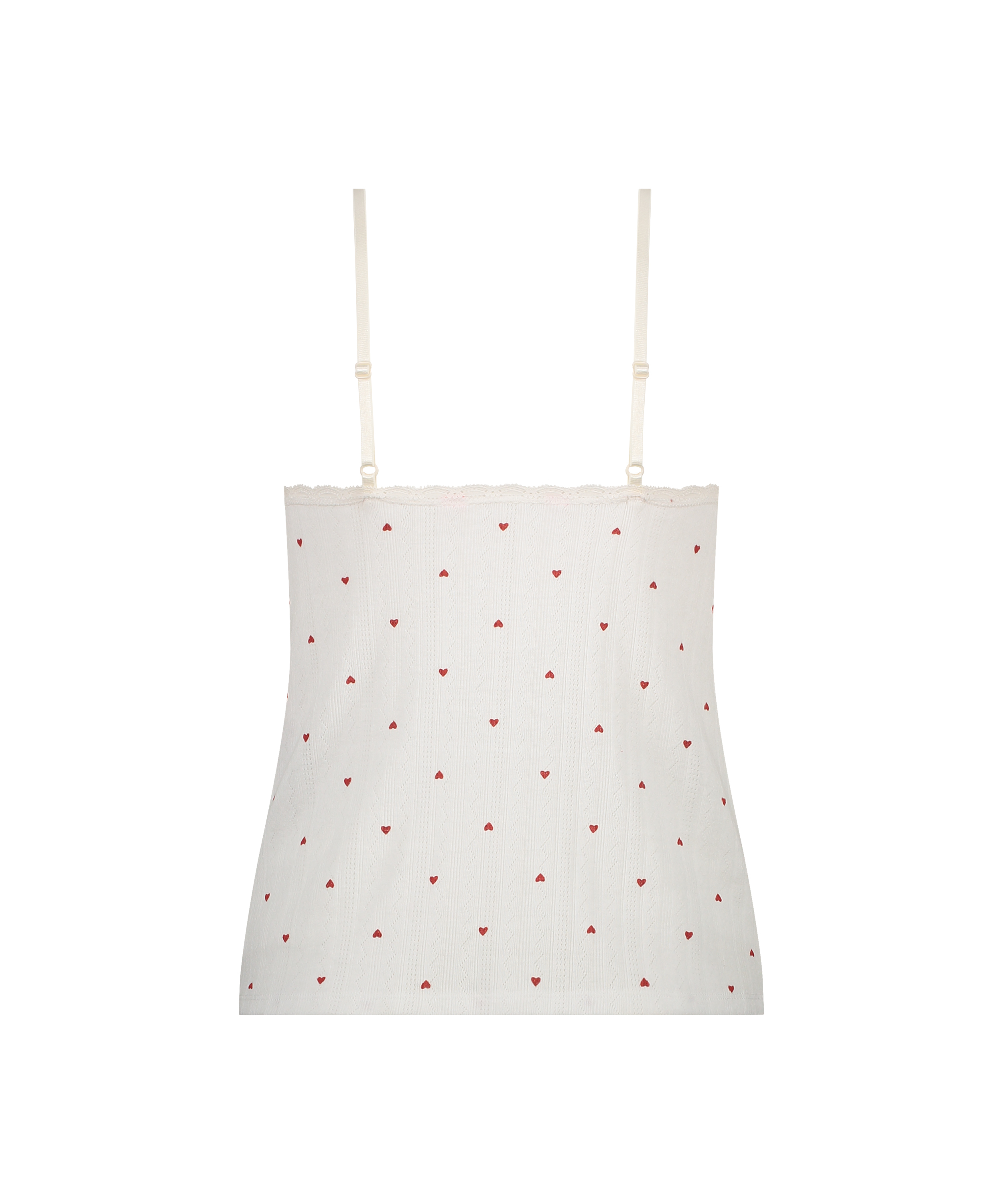 Top de camiseta lace, Blanco, main