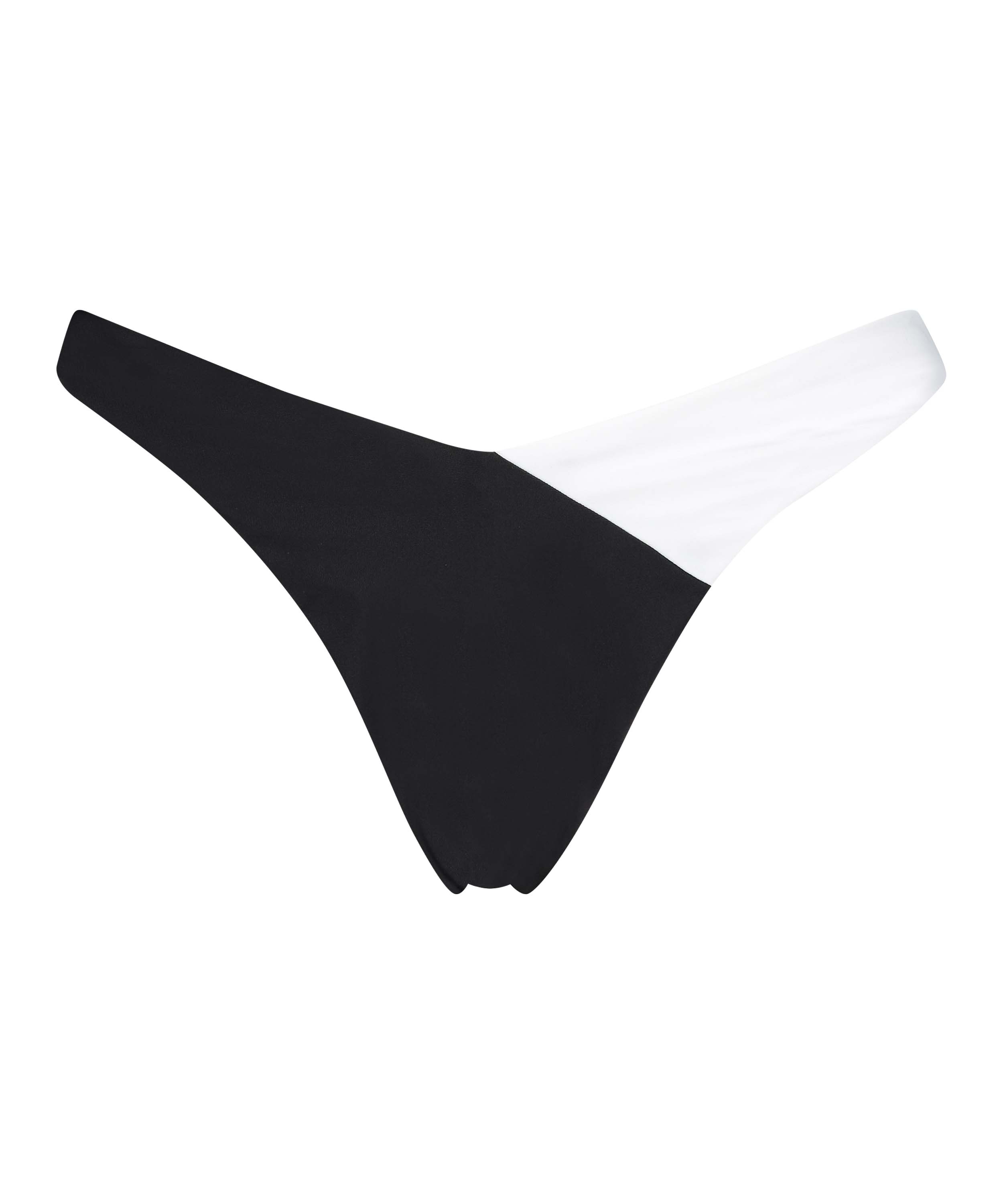 Braguita de bikini de tiro alto 2Tone HKM x NA-KD, Blanco, main