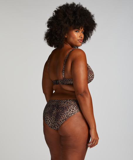 Braguita de Bikini Rio Cannes, marrón