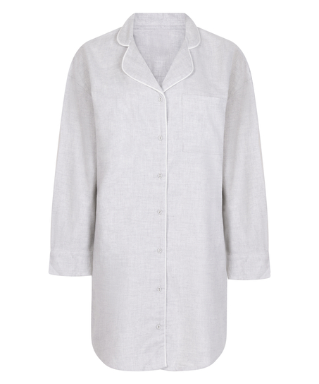 Camisón Flanel, Gris