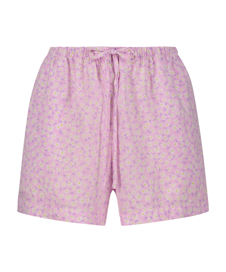Pantalón corto de pijama, Rosa