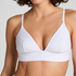 Bralette de algod&oacute;n, Blanco