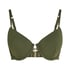 Top de bikini Holbox, Verde