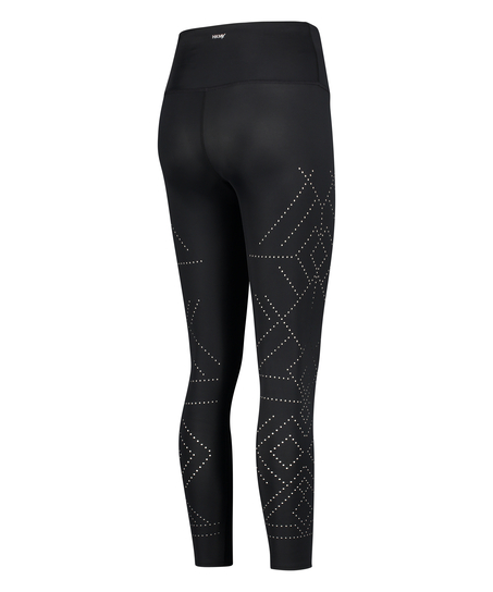 HKMX Legging deportivo de tiro alto Naira, Negro