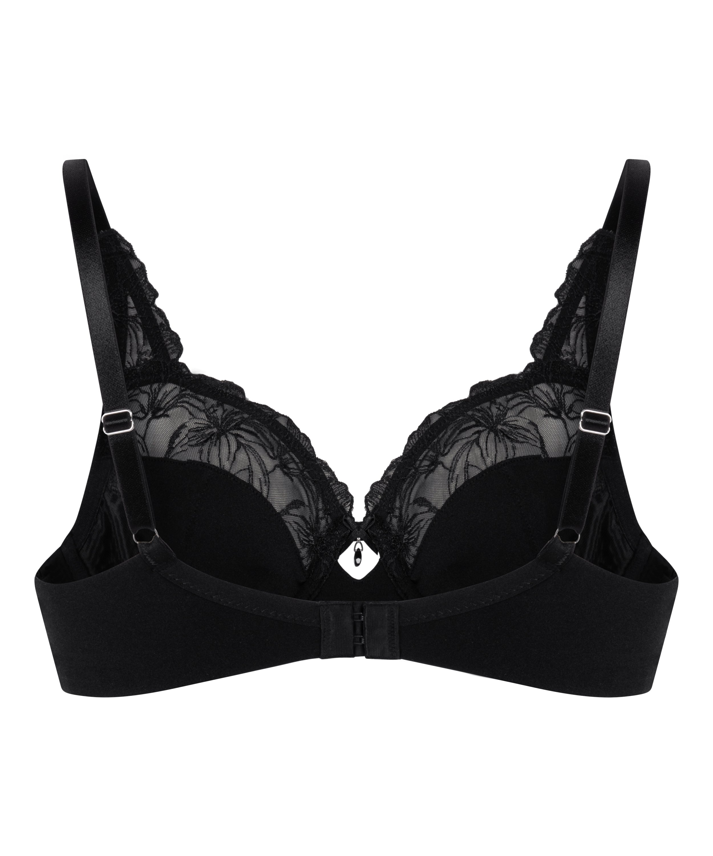 Sujetador de aros sin relleno Lily, Negro, main